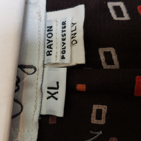 Handmade soft chenille jacket in browns, women's XL - Picture 3 of 6